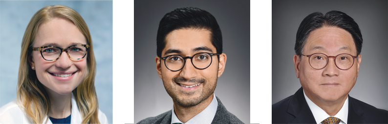 Dr. Kristin Klement, Dr. Sameer Shakir, Dr. Kant Lin