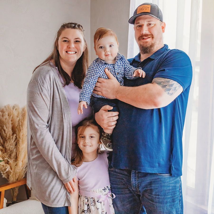 Photo of Ryder Kintigh and family